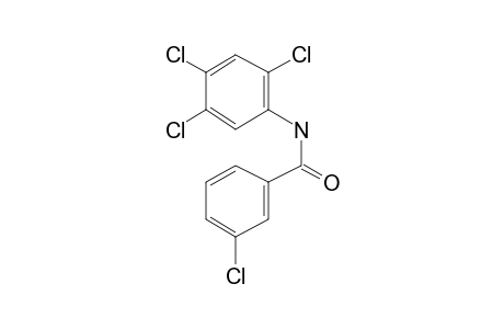 Benzamide, 3-chloro-N-(2,4,5-trichlorophenyl)-