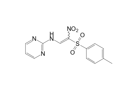 2-{[2-nitro-2-(p-tolylsulfonyl)vinyl]amino}pyrimidine