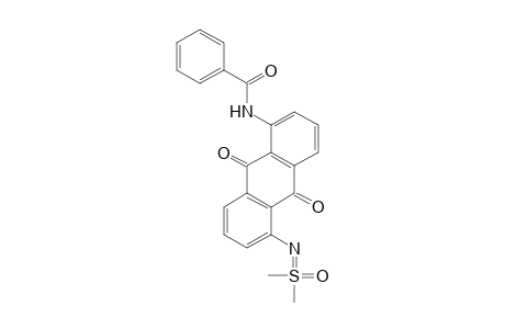 N-[5-(S,S-dimethylsulfoximino)-1-anthraquinonyl]benzamide