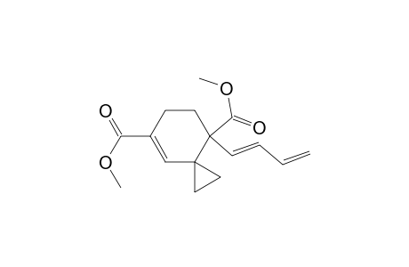 Spiro[2.5]oct-7-ene-4,7-dicarboxylic acid, 4-(1,3-butadienyl)-, dimethyl ester, (E)-