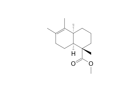 (1S,4aS,8aS) - 1,2,3,4,4a,7,8,8a - octahydro - 1.alpha.,4a.beta.,5,6 - tetramethyl - naphthalene - 1.beta. - carboxylic acid methyl ester (OR stereoisomer)
