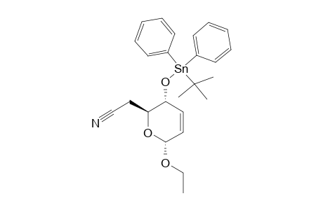 ETHYL-4-O-(tert-BUTYLDIPHENYLSILYL)-2,3,6-TRIDEOXY-alpha-D-ERYTHROHEPT-2-ENOPYRANURONONITRILE