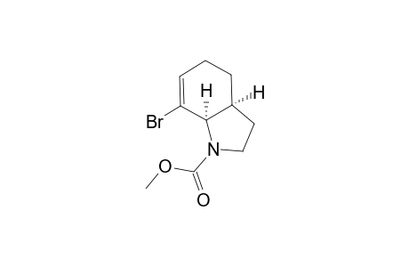 (3aS,7aR)-7-bromo-2,3,3a,4,5,7a-hexahydroindole-1-carboxylic acid methyl ester