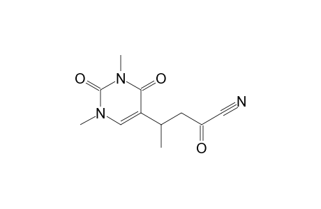 2-OXO-4-(1,2,3,4-TETRAHYDRO-1,3-DIMETHYL-2,4-DIOXOPYRIMIDIN-5-YL)-PENTANENITRILE