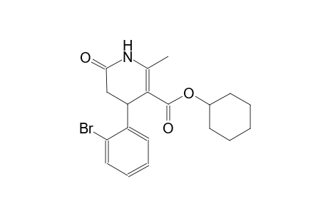 cyclohexyl 4-(2-bromophenyl)-2-methyl-6-oxo-1,4,5,6-tetrahydro-3-pyridinecarboxylate