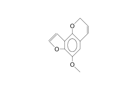 6-Methoxy-(2H)-furo(2,3-H)-1-benzopyran