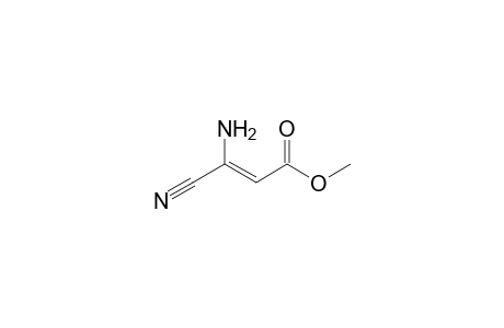 Acrylic acid, 3-amino-3-cyano-, methyl ester