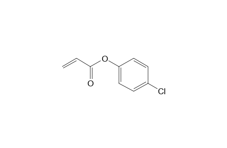 p-CHLOROPHENYL ACRYLATE