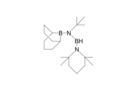 [9-Bora-bicyclo(3.3.1)non-9-yl)-tert-butylamino]-(2,2,6,6-tetramethyl-piperidino)-borane