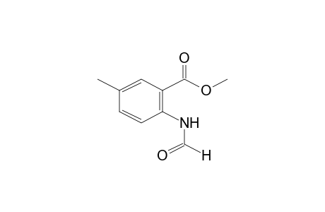 2-formamido-5-methyl-benzoic acid methyl ester
