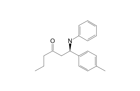 (R)-1-(N-phenylamino)-1-(4-tolyl)hexan-3-one