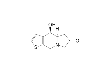 (4aS,9S)-9-Hydroxy-4,4a,5,9-tetrahydro-thieno[2,3-f]indolizin-6-one