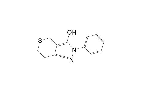 2-phenyl-2,4,6,7-tetrahydrothiopyrano[4,3-c]pyrazol-3ol