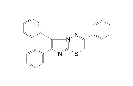 3,6,7-triphenyl-2H-imidazo[2,1-b][1,3,4]thiadiazine