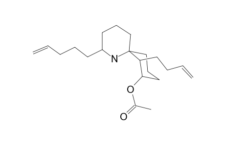 (2R,6R,7S,8S)-7-(but-3-en-1-yl)-2-(Pent-4-en-1-yl)-1-azaspiro[5.5]undecan-8-yl acetate