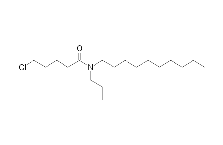 Valeramide, 5-chloro-N-propyl-N-decyl-