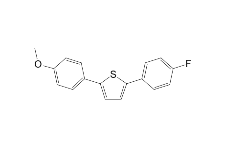 2-(4-Methoxyphenyl)-5-(p-fluorophenyl)thiophene