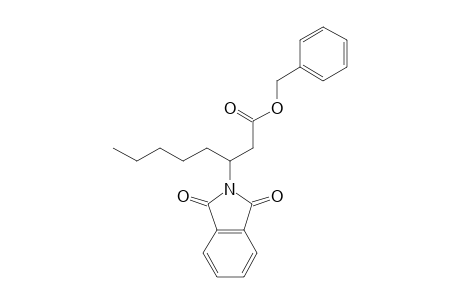 (phenylmethyl) 3-[1,3-bis(oxidanylidene)isoindol-2-yl]octanoate