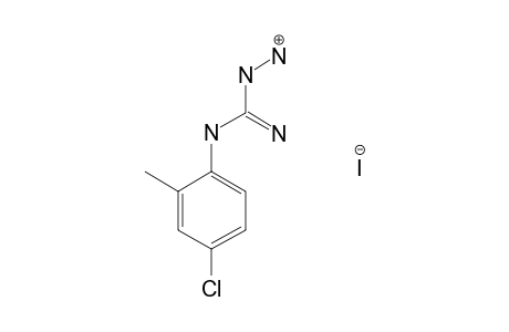 1-amino-3-(4-chloro-o-tolyl)guanidine, monohydroiodide