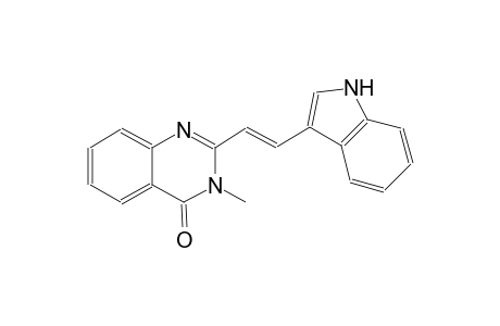 2-[(E)-2-(1H-indol-3-yl)ethenyl]-3-methyl-4(3H)-quinazolinone