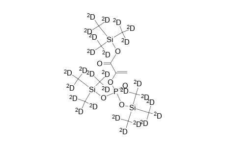 Tris(trimethylsilyl-D9) 2-hydroxyacrylate phosphate