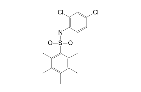 2',4'-dichloro-2,3,4,5,6-pentamethylbenzenesulfonanilide