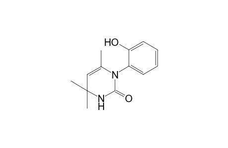 1-(2-Hydroxyphenyl)-4,4,6-trimethyl-3,4-dihydro-2(1H)-pyrimidinone