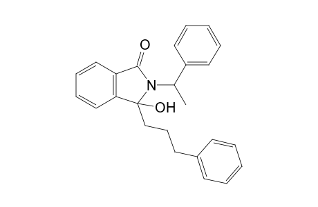 3-Hydroxy-2-(1-phenylethyl)-3-(3-phenylpropyl)isoindolin-1-one