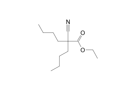 2-butyl-2-cyanohexanoic acid, ethyl ester