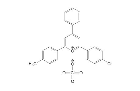 2-(p-chlorophenyl)-4-phenyl-6-p-tolylpyrylium perchlorate