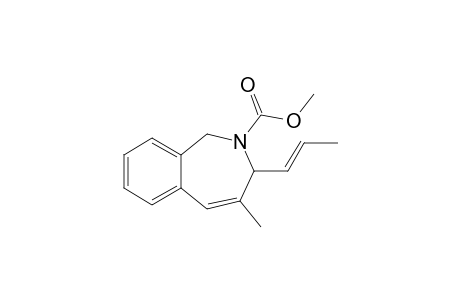 4-Methyl-3-vinyl-1,3-dihydro-benzo[c]azepine-2-carboxylic acid methyl ester