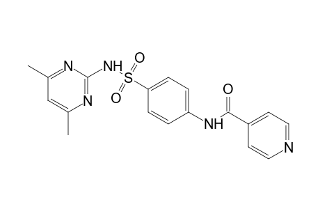 4'-[(4,6-dimethyl-2-pyrimidinyl)sulfamoyl]isonicotinanilide