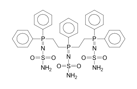 N-SULPHAMIDO-BIS[2-(N-SULPHAMIDODIPHENYLPHOSPHA-LAMBDA5-AZENO)ETHYL]PHENYLPHOSPHA-LAMBDA5-AZENE