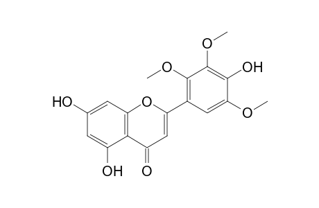 5,7,4'-TRIHYDROXY-2',3',5'-TRIMETHOXYFLAVONE