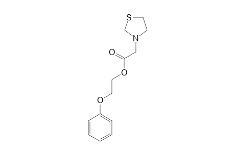 3-[[[(2-PHENOXY)-ETHOXY]-CARBONYL]-METHYL]-THIAZOLIDINE