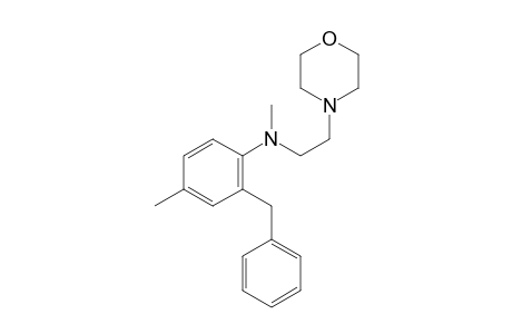 2-Benzyl-N,4-dimethyl-N-(2-morpholinoethyl)aniline