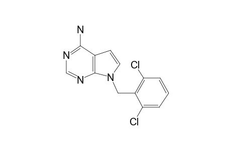 4-Amino-7-[2,6-dichlorobenzyl]pyrrolo[2,3-D]pyrimidine