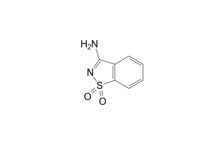 3-Amino-1,2-benzisothiazole, 1,1-dioxide