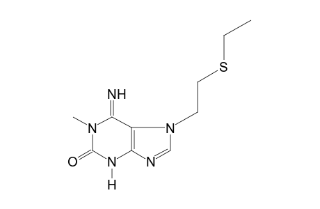 7-[2-(ethylthio)ethyl]-1-methylisoguanine