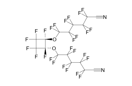 TRANS-1,2-BIS(5-CYANOPERFLUOROPENTYLOXY)-1,2,3,3,4,4-HEXAFLUOROCYCLOBUTANE
