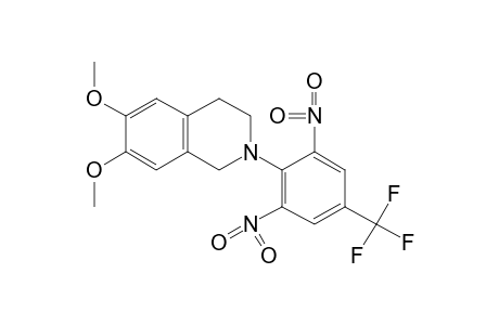 6,7-DIMETHOXY-2-(2,6-DINITRO-alpha,alpha,alpha-TRIFLUORO-p-TOLYL)-1,2,3,4-TETRAHYDROISOQUINOLINE