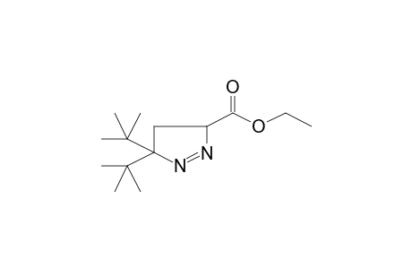 Ethyl 5,5-ditert-butyl-4,5-dihydro-3H-pyrazole-3-carboxylate