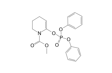 Methyl 6-[(Diphenoxyphosphoryl)oxy]-3,4-dihydropyridine-1(2H)-carboxylate