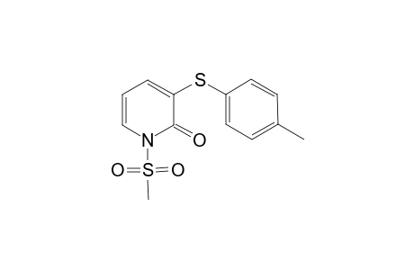 1-(METHANESULFONYL)-3-(4'-METHYLBENZENESULFENYL)-2-PYRIDONE