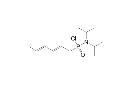 N,N-DIISOPROPYL-P-P-HEXA-2,4-DIENYL-PHOSPHONAMIDIC-CHLORIDE