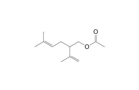 2-isopropenyl-5-methyl-4-hexen-1-ol, acetate