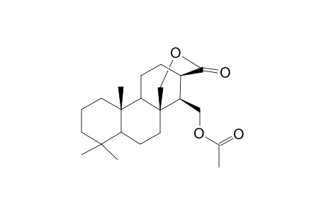 (-)-15-Acetoxy-15,16-dideoxy-16,17-oxidospongian-16-one(Aplyroseol-14)