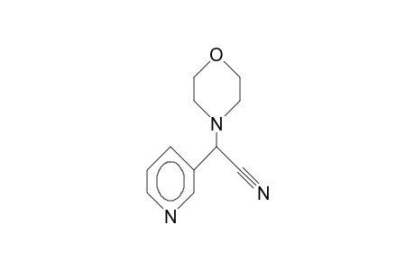Morpholino-(3-pyridyl)-acetonitrile