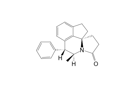 5-Methyl-6-phenyl-1,2,5,6,10,11-hexahydrocyclopenta[kl]pyrrolo[2,1-a]isoquinolin-3(3H)-one