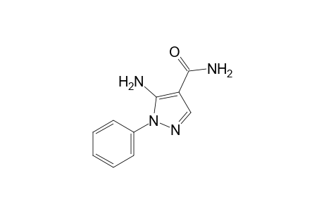 5-amino-1-phenylpyrazole-4-carboxamide